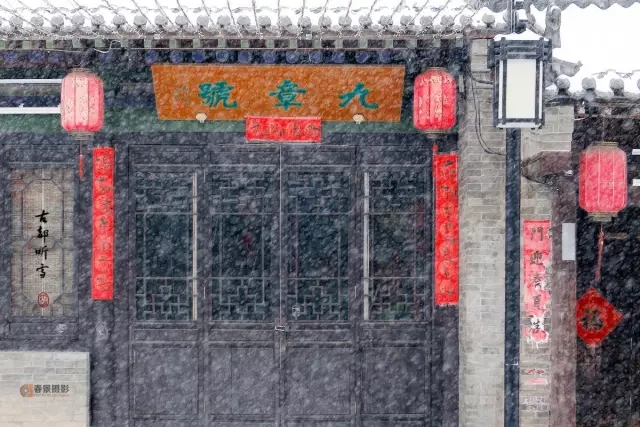 大同2018年的第一次与雪的邂逅，大同你太美了！